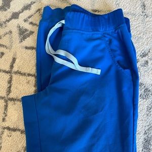Royal Blue Figs Zamora jogger scrub pants